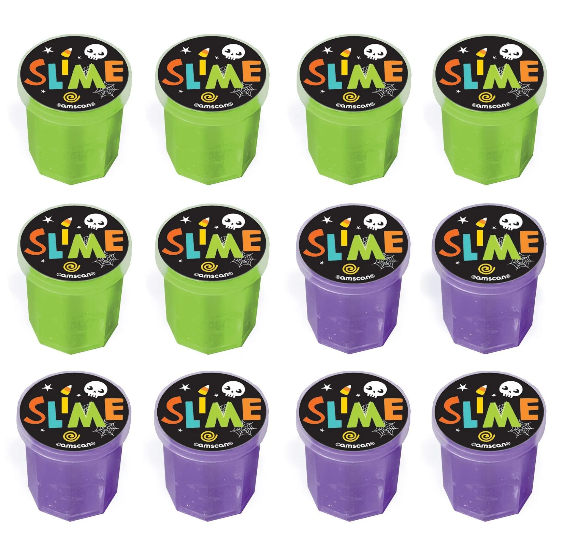 Party City Halloween Slime 12Ct| Trunk Or Treat