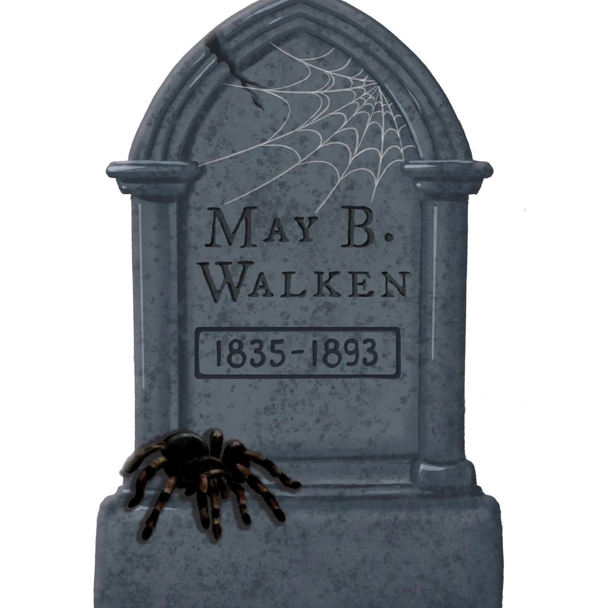 Party City Halloween Tombstone Set, 5Pc| Yard Stakes & Signs