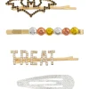 Clearance Halloween Treat Bobby Pin & Hair Clip Set, 4Pc Headbands, Tails