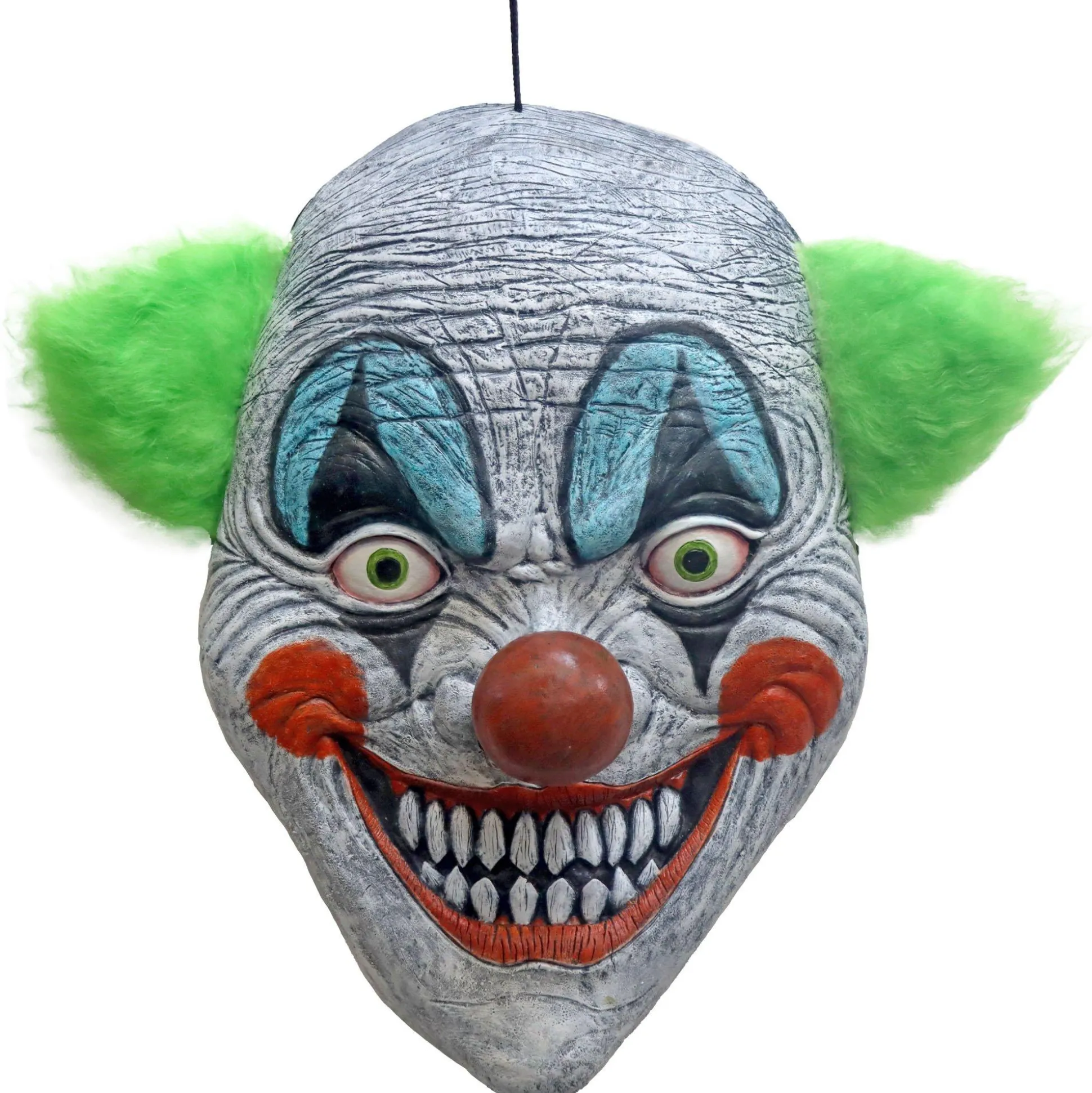 Party City Hanging Latex Creepy Clown, 1.5Ft X 3.7Ft| Hanging Decorations