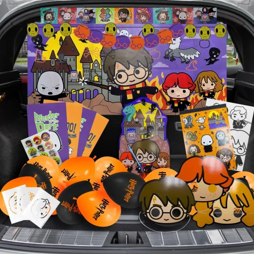 Party City Harry Potter Halloween Trunk-Or-Treat Kit| Trunk Or Treat