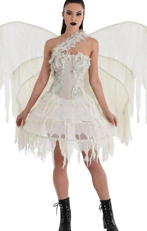 Discount Haunted Distressed Wings Wings