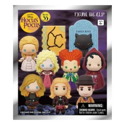 Party City Hocus Pocus 3D Foam Plastic Bag Clip Mystery Pack, 2.5In| Favors & Favor Bags