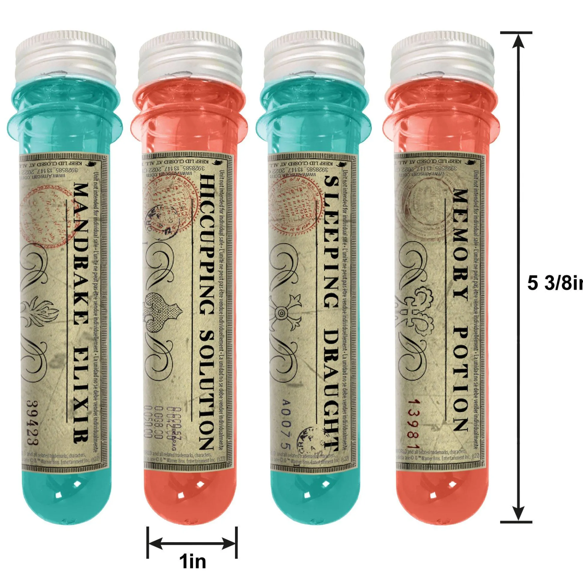 Party City Hogwarts United Potion Ooze, 1Oz, 4Ct - Harry Potter| Harry Potter Hogwarts