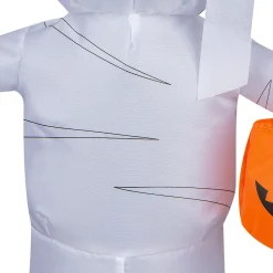 Party City Inflatable Halloween Mummy Decoration, 18In| Spooky Friends