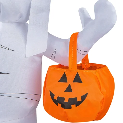 Party City Inflatable Halloween Mummy Decoration, 18In| Spooky Friends