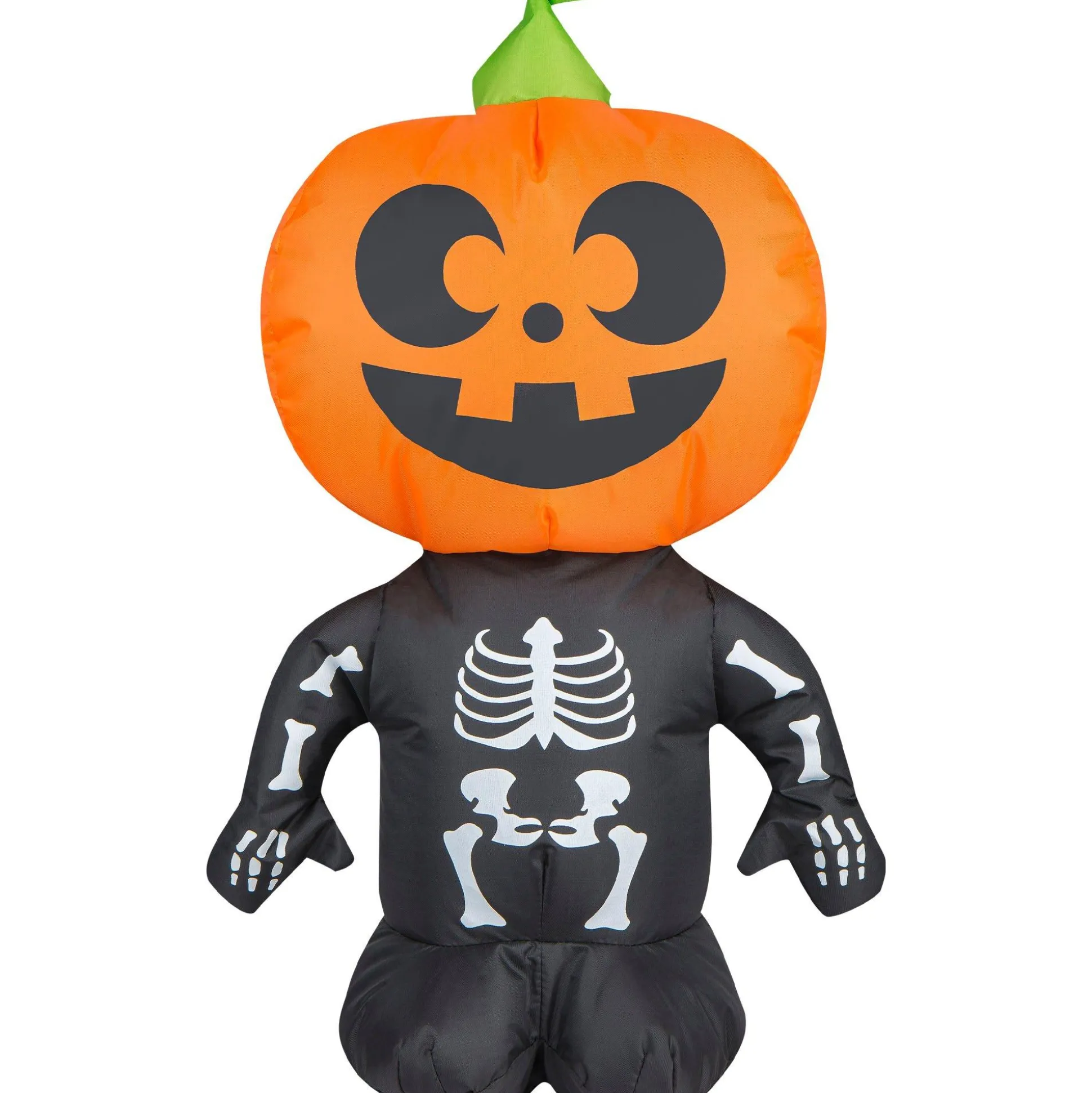 Party City Inflatable Halloween Pumpkin Boy Decoration, 19.6In| Inflatables & Blow-Ups