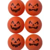 Party City Jack-O'-Lantern Pong Balls 6Ct| Pi Atas, Games, & Activities