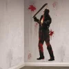 Party City Jason Voorhees Scene Setter Add-On - Friday The 13Th| Window & Wall Décor