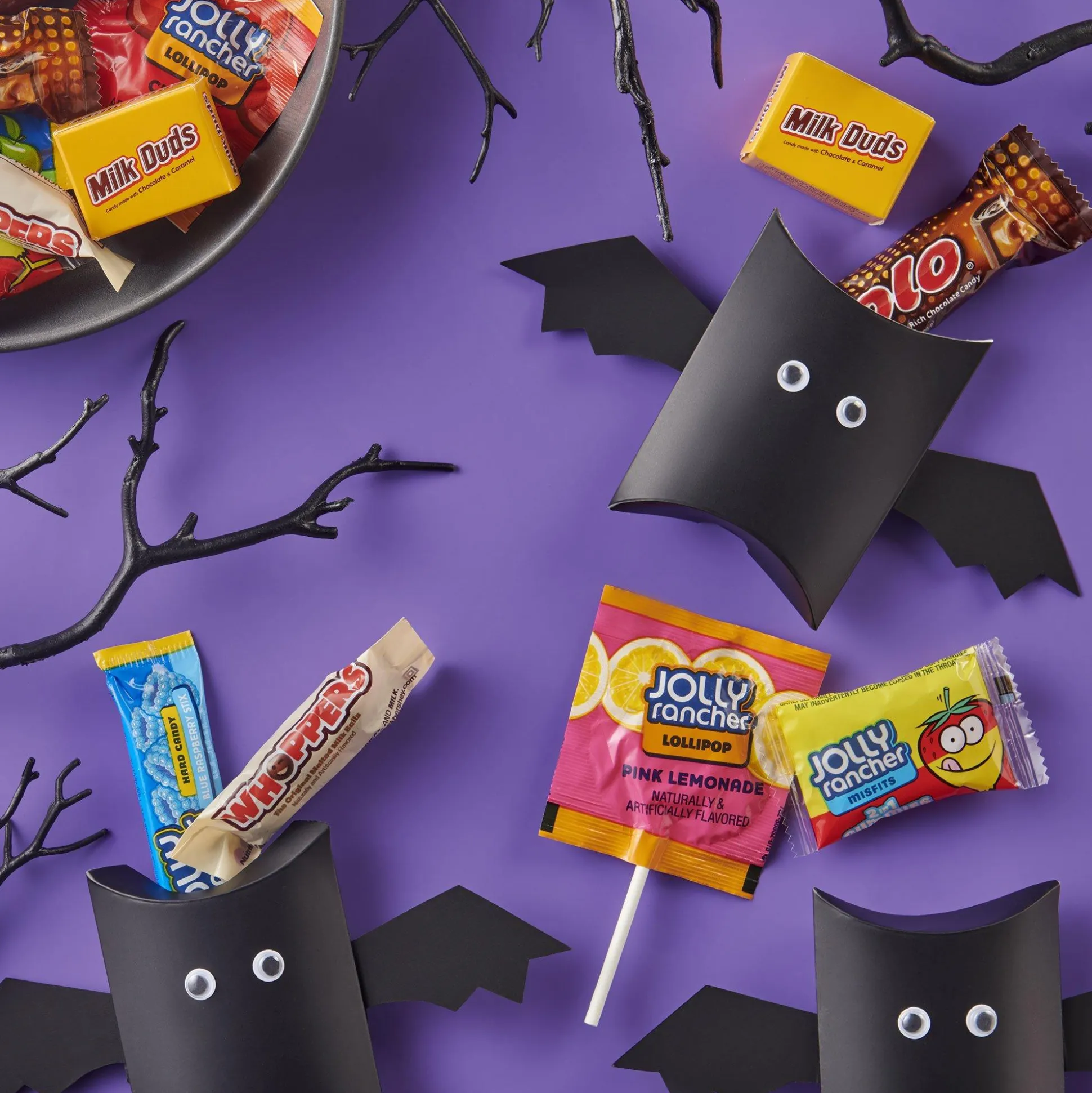 Party City Jolly Rancher & Chewy Chocolate Candy Mega Mix, 135Pc, 48.29Oz| Trunk Or Treat