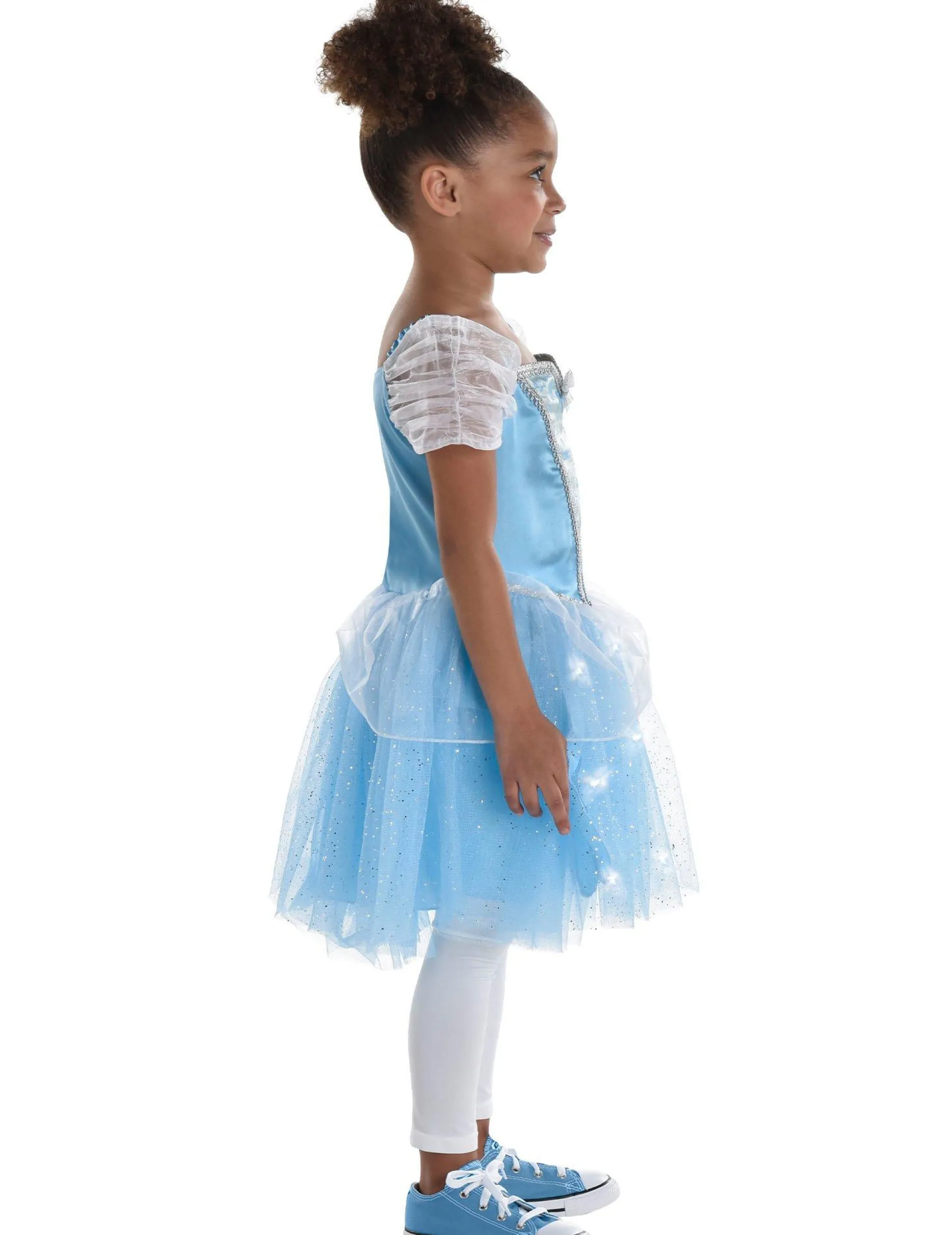 Party City Kids' Light-Up Cinderella Costume - Disney Cinderella|Girl Disney Princess