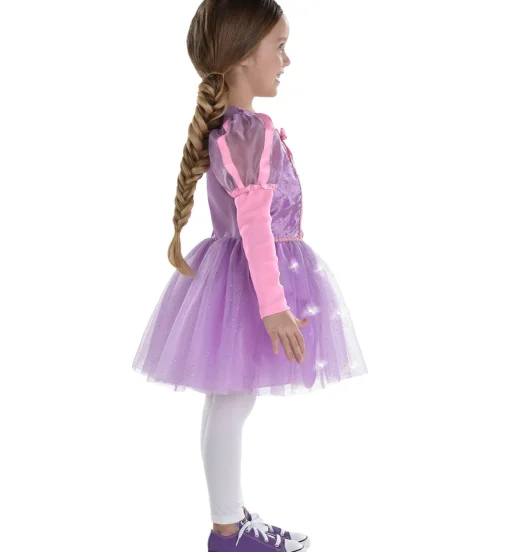 Party City Kids' Light-Up Rapunzel Costume - Disney Tangled|Girl Disney Princess