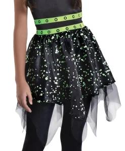 Party City Kids' Midnight Witch Glow-In-The-Dark Costume|Girl Witch