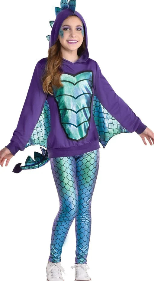 Party City Kids' Mystical Dragon Costume|Girl Animal & Bug