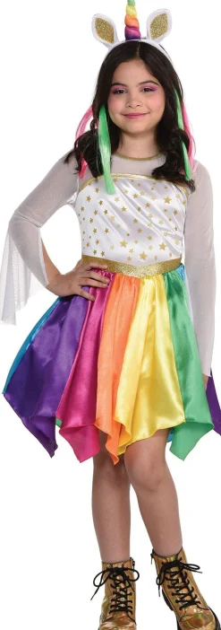Party City Kids' Mystical Unicorn Costume|Girl Animal & Bug