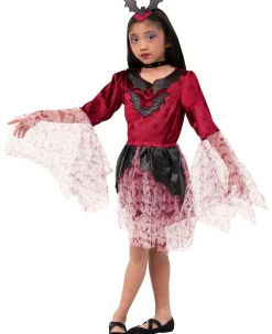 Party City Kids' Vampire Bat Costume|Girl Scary