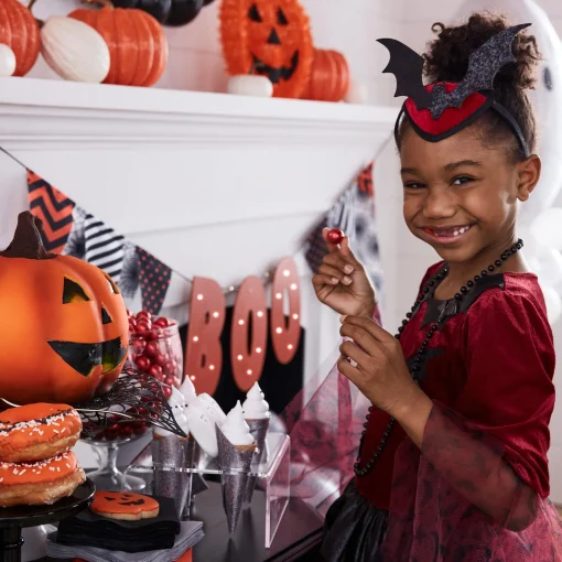 Party City Kids' Vampire Bat Costume|Girl Scary