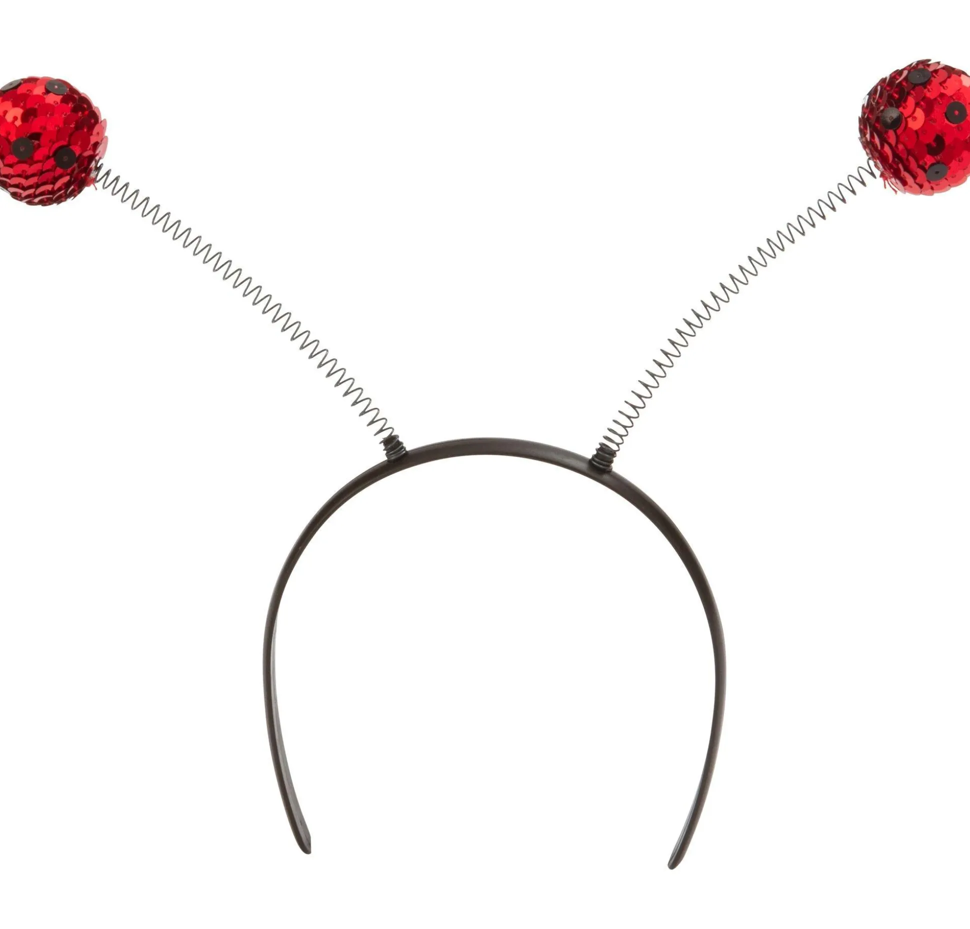 Cheap Ladybug Head Bopper Headbands, Tails