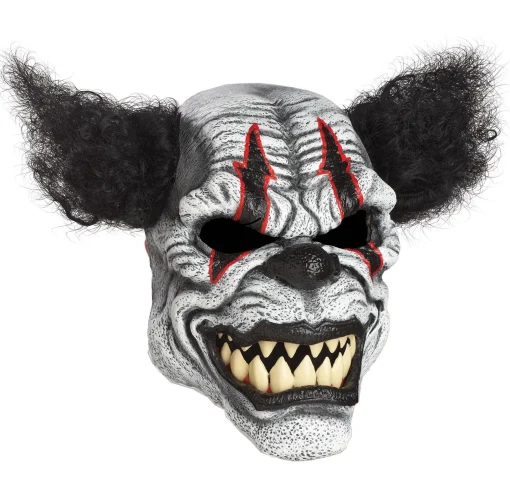 Outlet Last Laugh Motion Clown Mask Scary