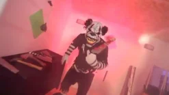 Outlet Last Laugh Motion Clown Mask Scary