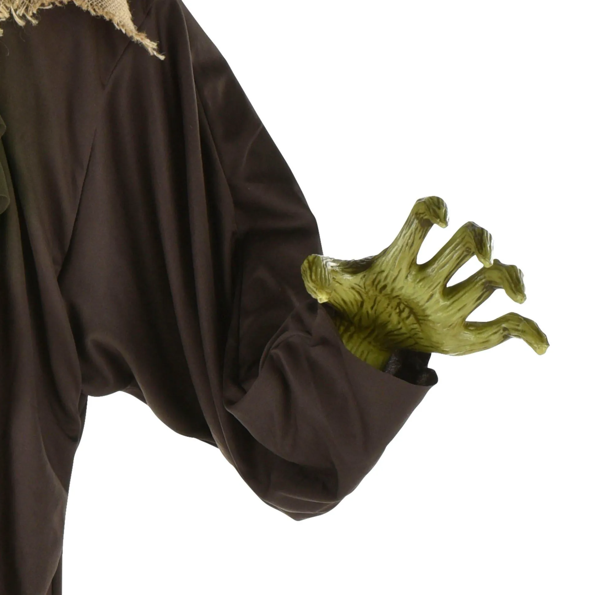 Party City Light-Up & Talking Jack-O'-Lantern Ghoul Hanging Decoration, 6Ft| Hanging Props