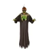 Party City Light-Up & Talking Jack-O'-Lantern Ghoul Hanging Decoration, 6Ft| Hanging Decorations