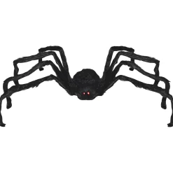 Party City Light-Up Animated Giant Walking Spider Fabric & Foam Decoration With Sounds, 39.4In| Spiders & Webbing