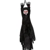 Party City Light-Up Animated Plague Doctor Plastic & Fabric Hanging Decoration With Sounds, 53In| Hanging Decorations