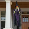 Party City Light-Up Cackling Witch Hanging Halloween Decoration, 6Ft| Animatronics