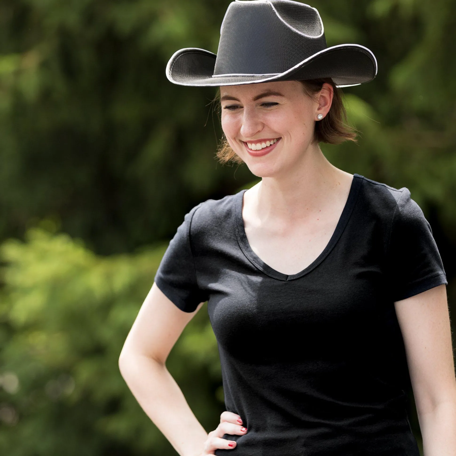 Clearance Light-Up Fabric Cowboy Hat Hats