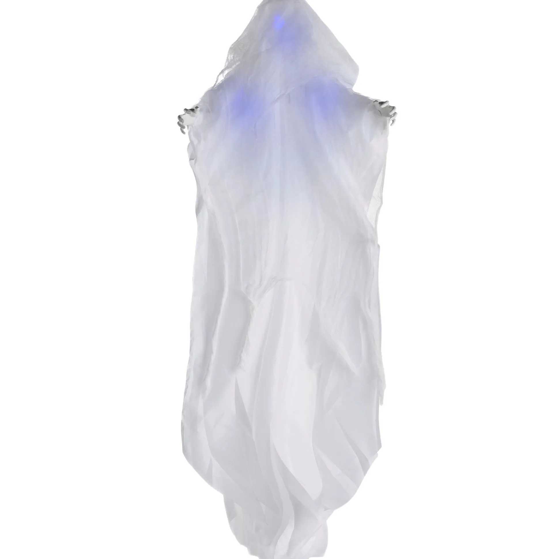 Party City Light-Up Flying Ghost Hanging Halloween Decoration, 5Ft| Hanging Decorations