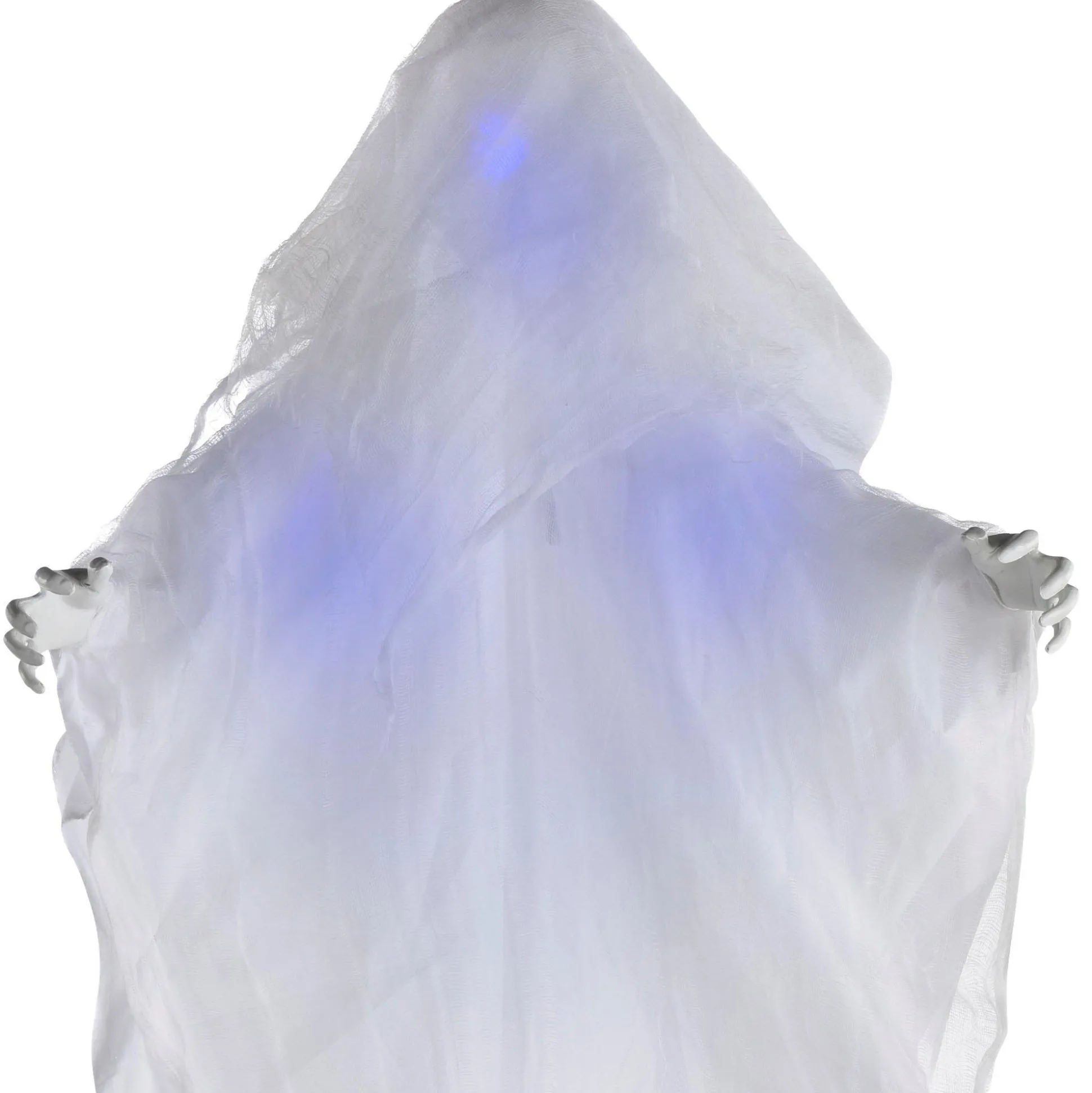 Party City Light-Up Flying Ghost Hanging Halloween Decoration, 5Ft| Hanging Decorations