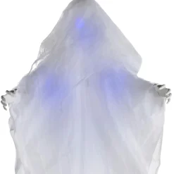 Party City Light-Up Flying Ghost Hanging Halloween Decoration, 5Ft| Hanging Props