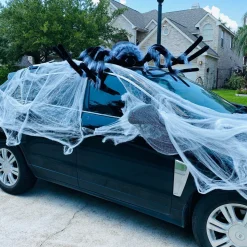 Party City Light-Up Hairy Black Spider| Spiders & Webbing