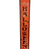 Party City Light-Up Happy Halloween Mdf Porch Sign, 42In| Door Décor & Signs