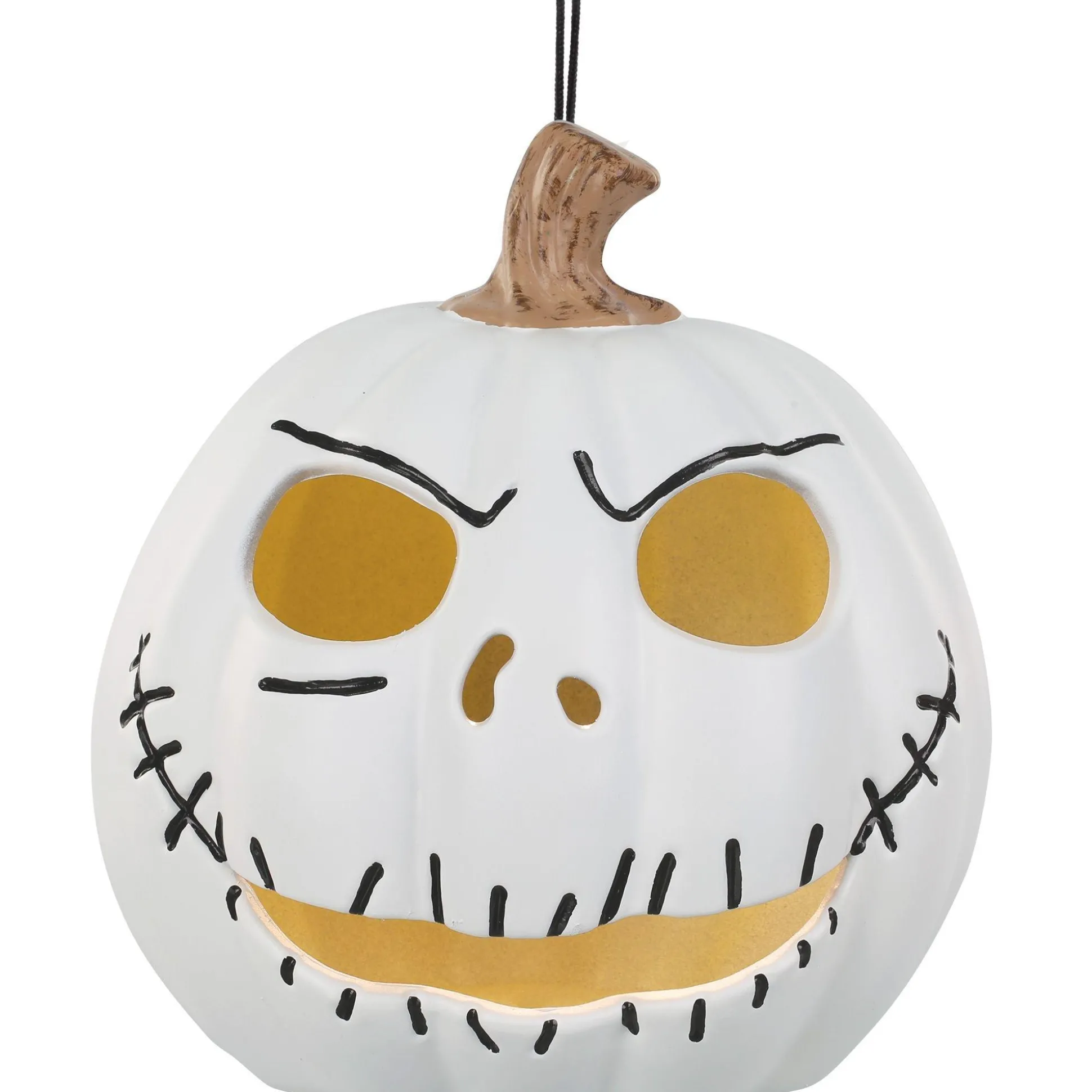 Party City Light-Up Jack Skellington Jack-O'-Lantern - The Nightmare Before Christmas| Home Décor