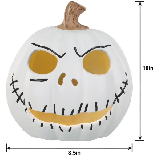 Party City Light-Up Jack Skellington Jack-O'-Lantern - The Nightmare Before Christmas| The Nightmare Before Christmas
