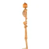 Party City Light-Up Midnight Pumpkin Led Plastic Skeleton, 5Ft| Hanging Decorations