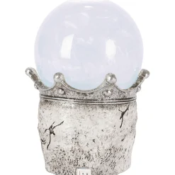 Party City Light-Up Smoky Led Plastic Skull Water Globe, 7.5In| Decorations