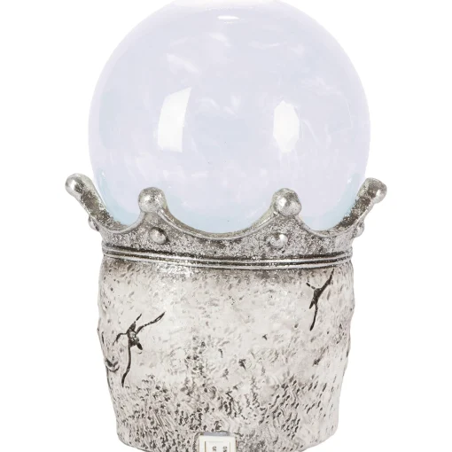Party City Light-Up Smoky Led Plastic Skull Water Globe, 7.5In| Decorations