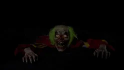 Party City Light-Up Zombie Clown With Fog Effect, 25In| Fog Machines & Fog Juice