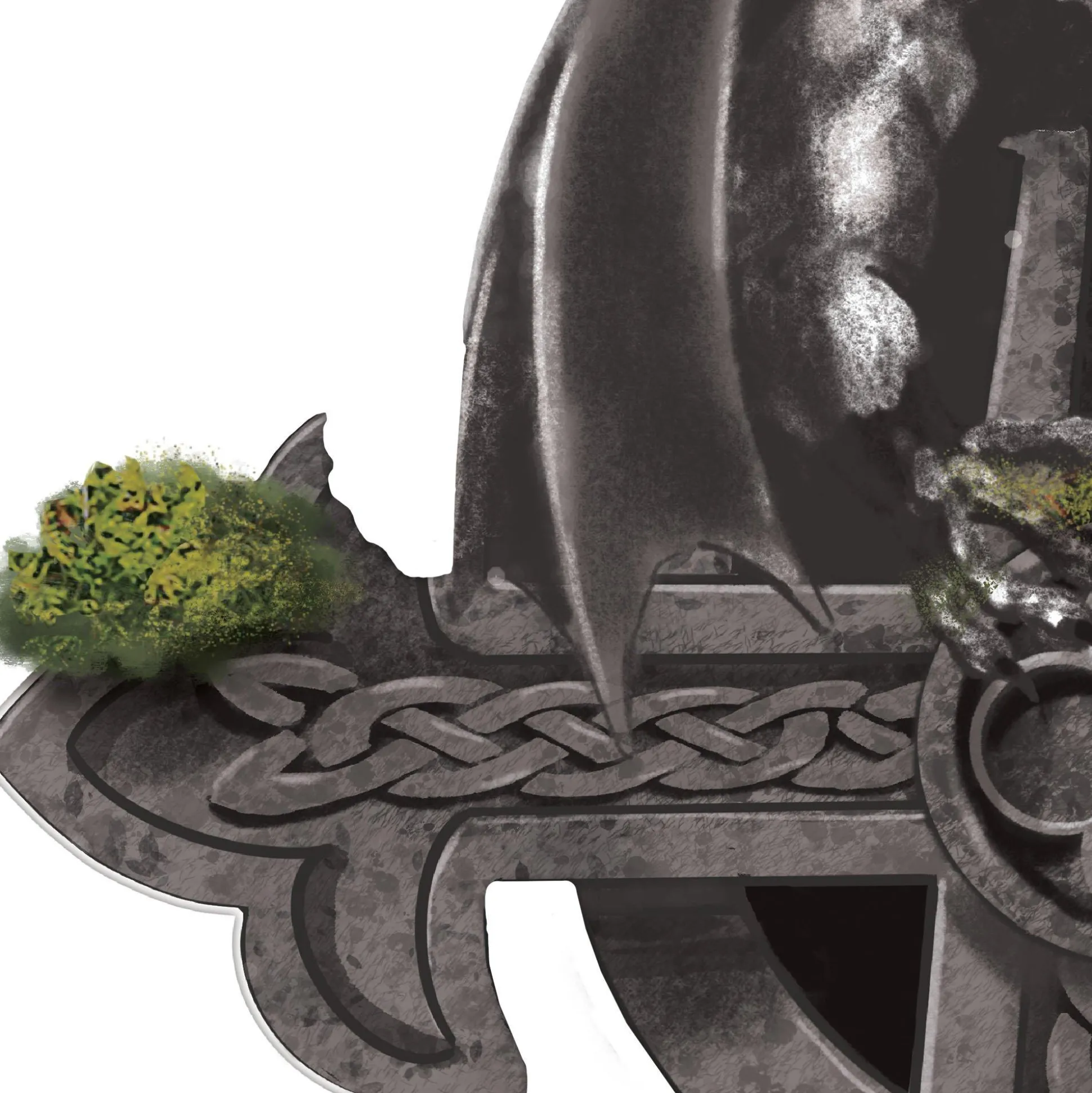 Party City Living Gargoyle Tombstone, 9.8In X 19.2In| Tombstones & Fencing