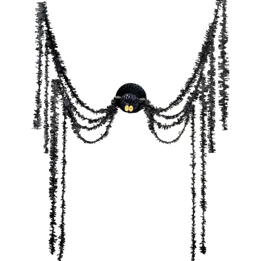 Party City Long Leg Spider Hanging Decoration, 12Ft| Spiderweb Night