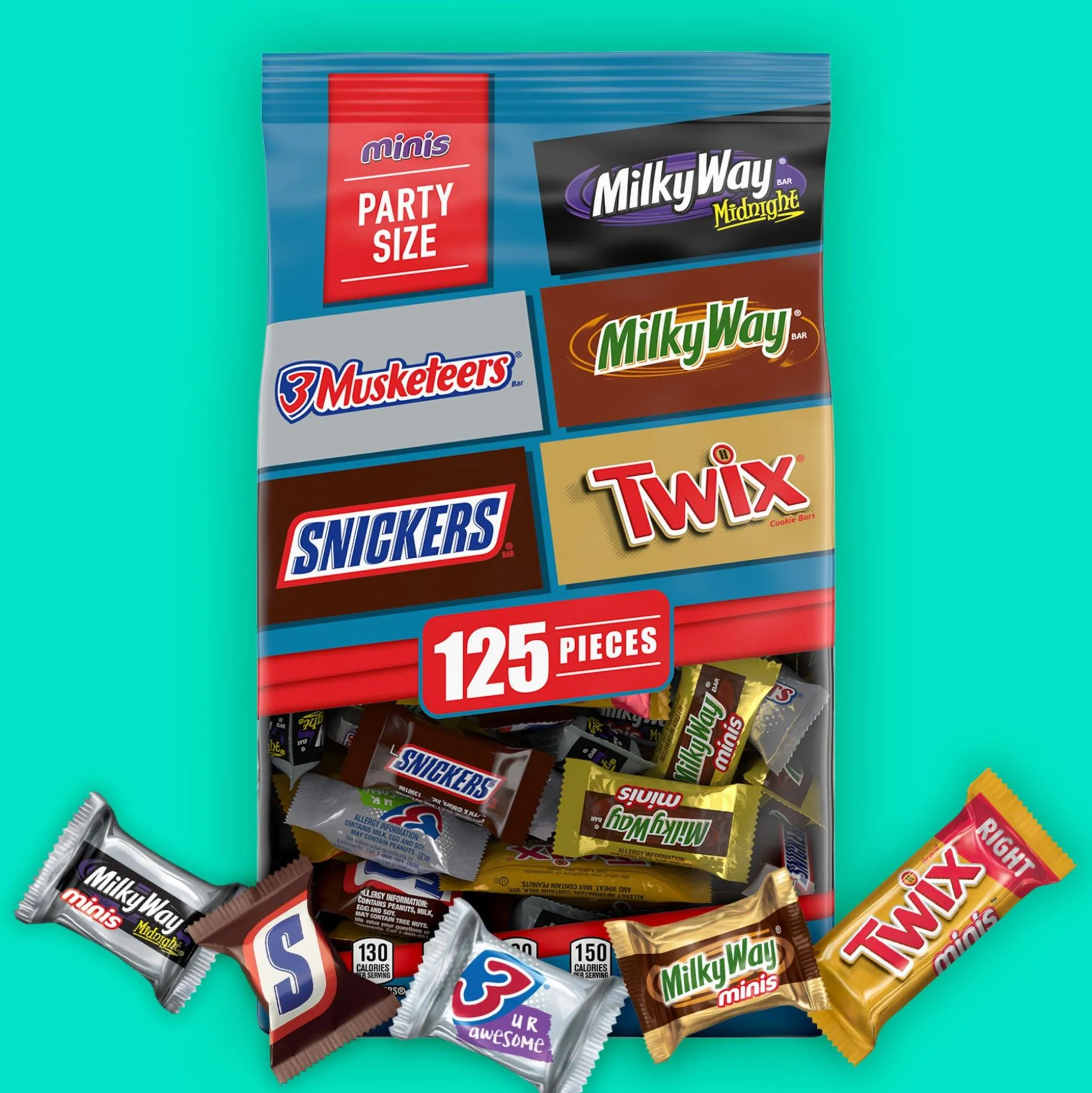 Online Mars Chocolate Minis Mix, 32.4Oz, 125Pc Chocolate Candy