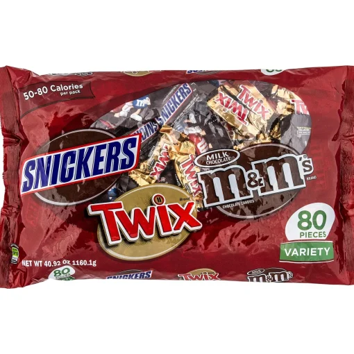 Best Mars Chocolate Variety, 34.4Oz, 100Pc Chocolate Candy