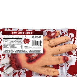 Party City Meat Market Plastic Hand Prop, 7.5In X 4.5In - Get Axed| Table Décor & Centerpieces