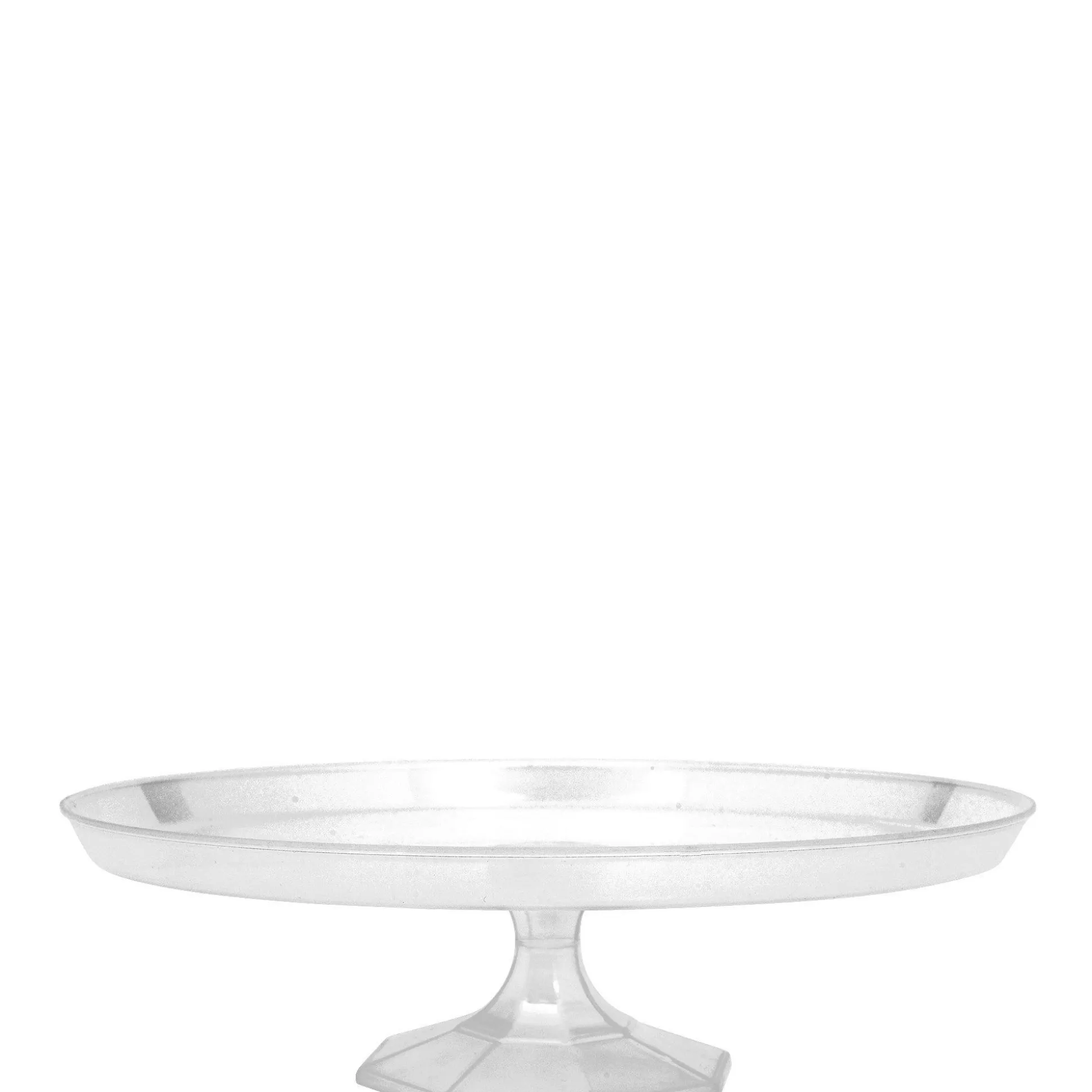 Party City Medium Plastic Cake Stand| Bakeware