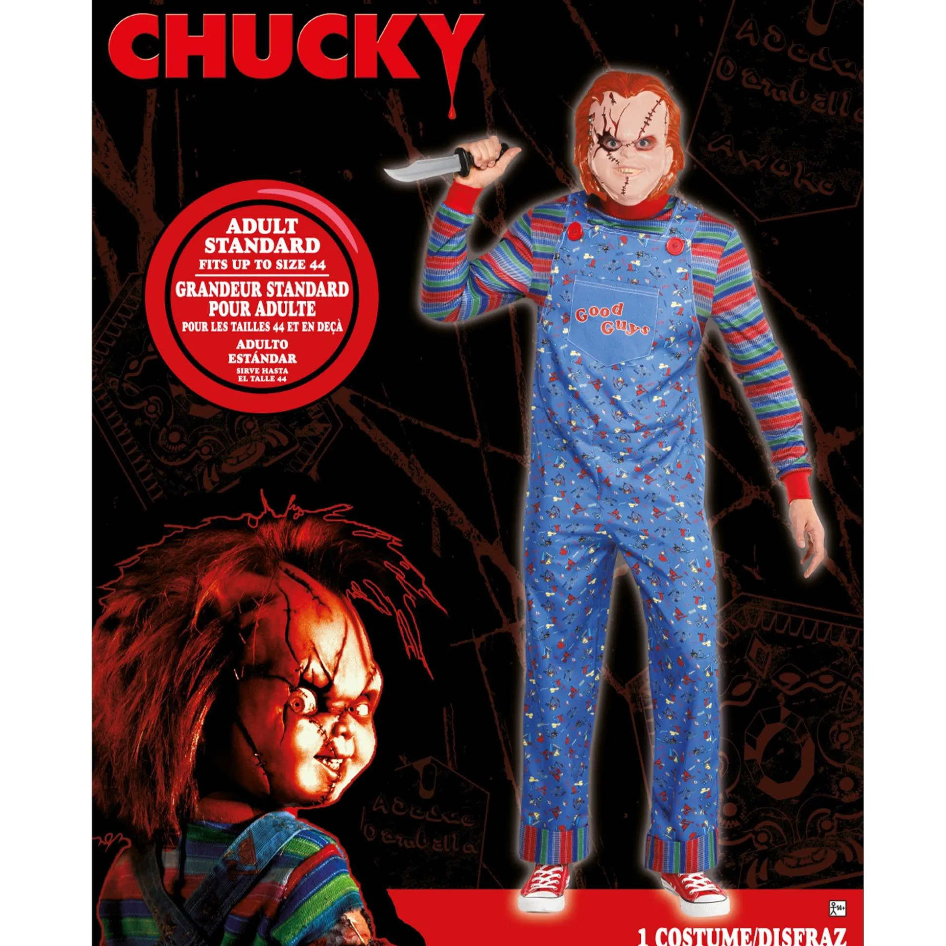 Online Mens Chucky Costume - Child's Play Men Scary
