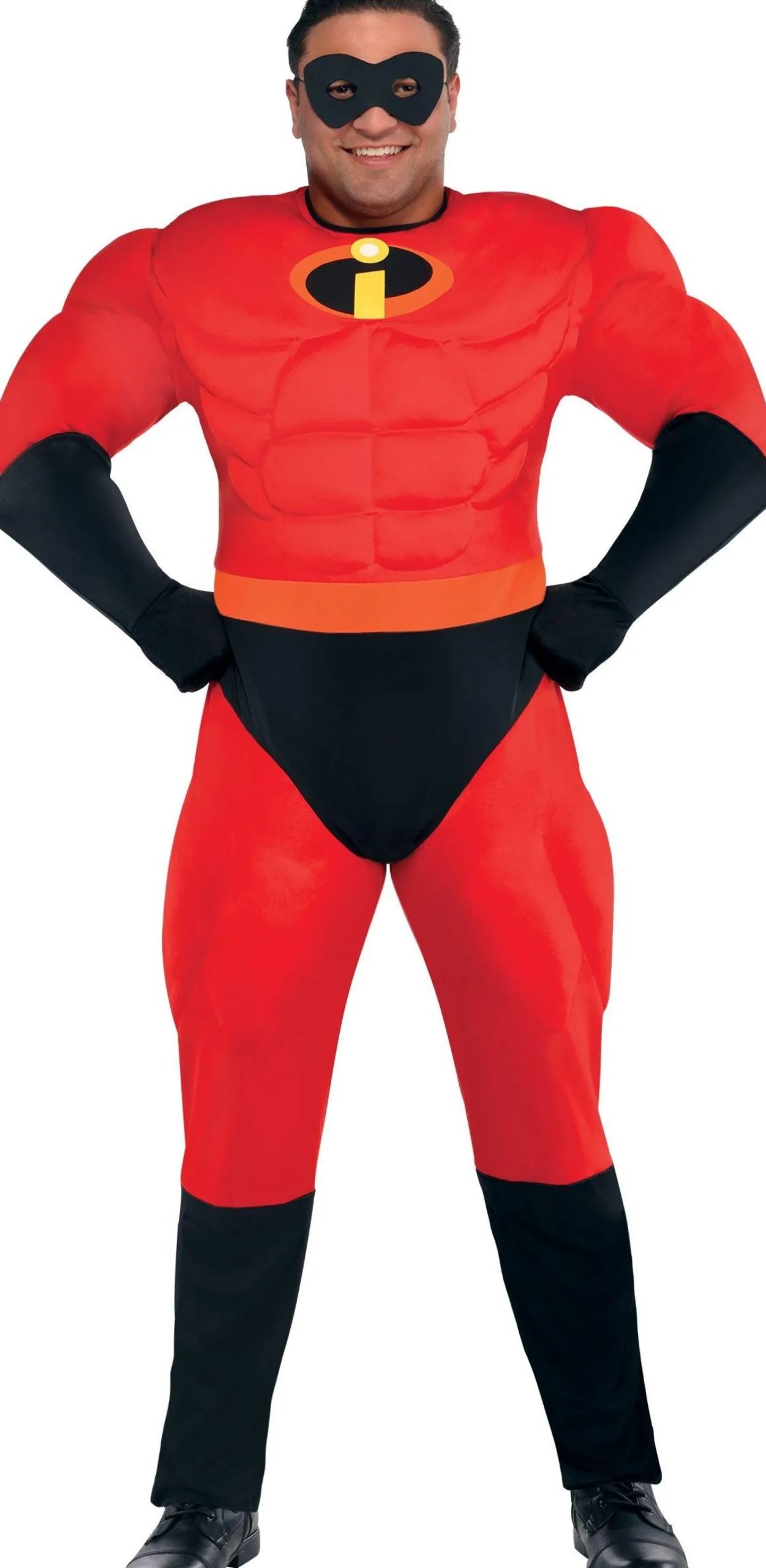 Shop Mens Mr. Incredible Muscle Costume Plus Size - The Incredibles Plus Size Costumes