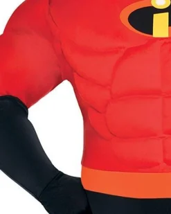 Shop Mens Mr. Incredible Muscle Costume Plus Size - The Incredibles Plus Size Costumes